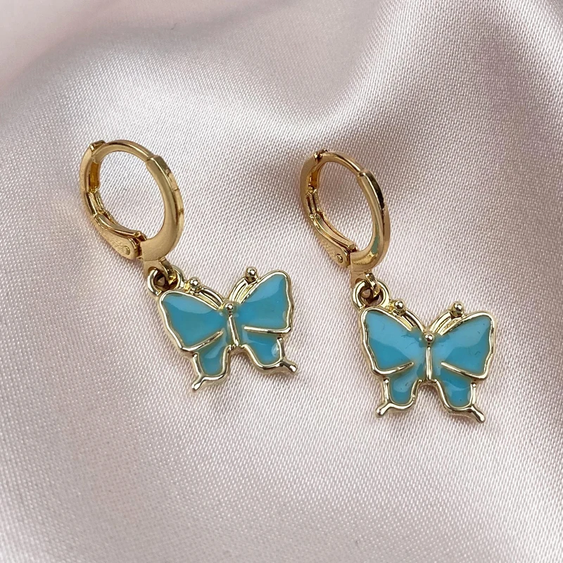 1 Pair Luxury Crystal Butterfly Earrings For Women Rhinestone Jewelry Trendy Ear Rings for women Style Earrings aretes de mujer
1 Pair Luxury Crystal Butterfly Earrings For Women Rhinestone Jewelry Trendy Ear Rings for women Style Earrings aretes de mujer