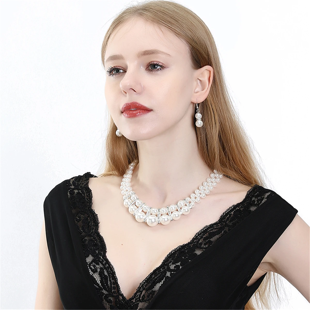 LNRNAN 2019 New Design Necklace For Women Imitation Pearl Rhinestone Pendant Necklaces Fashion Jewelry Accessories
LNRNAN 2019 New Design Necklace For Women Imitation Pearl Rhinestone Pendant Necklaces Fashion Jewelry Accessories