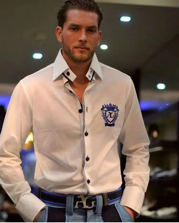 Billionaire shirt men 2021 summer long sleeve commerce comfort cotton fabric soild color geometric pattern free shipping 
Billionaire shirt men 2021 summer long sleeve commerce comfort cotton fabric soild color geometric pattern free shipping