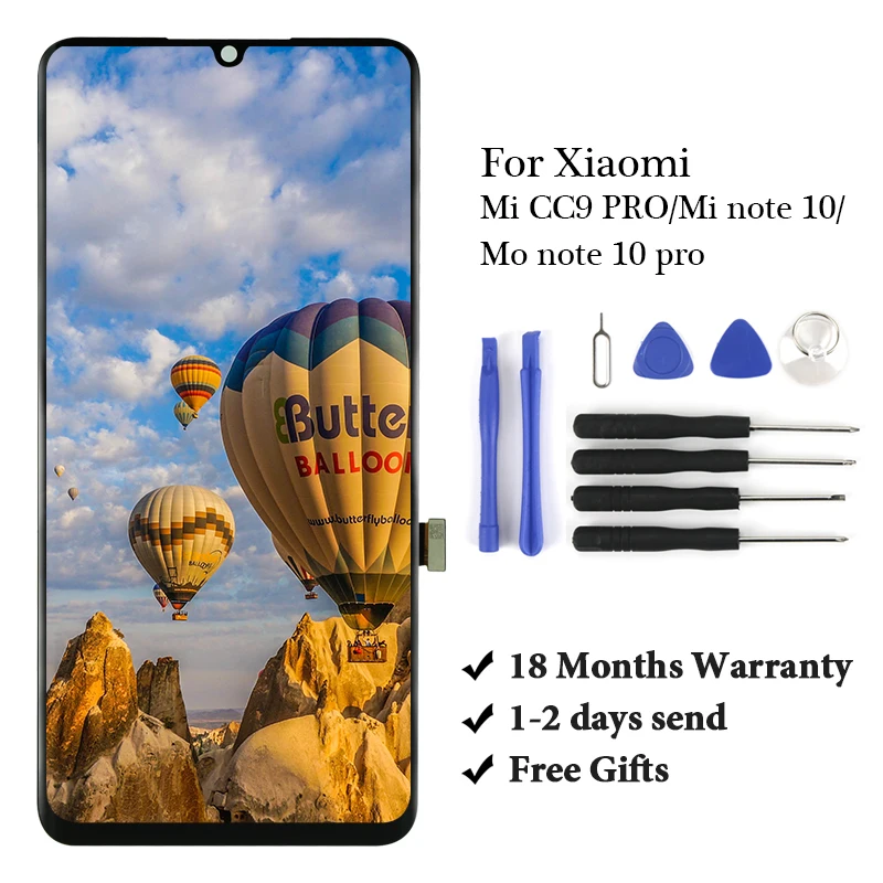 ЖК-дисплей для Mi cc9 pro,Mi note 10,Mi note 10 pro, сменный дигитайзер для Mi cc9 pro, ЖК-дисплей, дигитайзер
ЖК-дисплей для Mi cc9 pro,Mi note 10,Mi note 10 pro, сменный дигитайзер для Mi cc9 pro, ЖК-дисплей, дигитайзер
