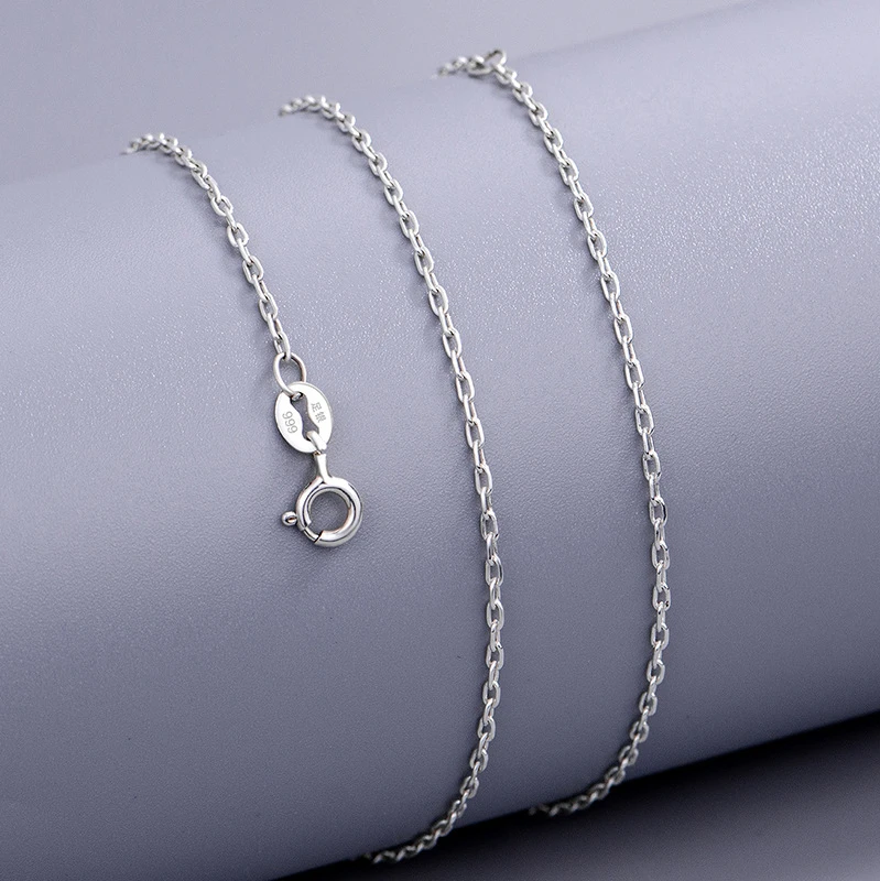S999 Sterling Silver Necklace For Women Cross Chain Sterling Silver Necklace Without Pendant Clavicle Chain for Wedding Gifts
S999 Sterling Silver Necklace For Women Cross Chain Sterling Silver Necklace Without Pendant Clavicle Chain for Wedding Gifts