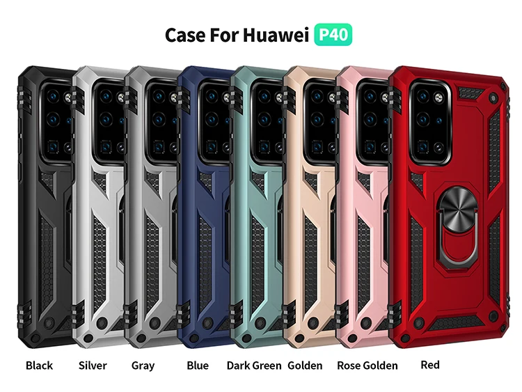 Armor Magnetic Phone Case For Huawei P40 P30 Lite E Pro 5G 4G Plus P20 2019 Rugged Shockproof Ring Hold Stand Protection Cover 
Armor Magnetic Phone Case For Huawei P40 P30 Lite E Pro 5G 4G Plus P20 2019 Rugged Shockproof Ring Hold Stand Protection Cover