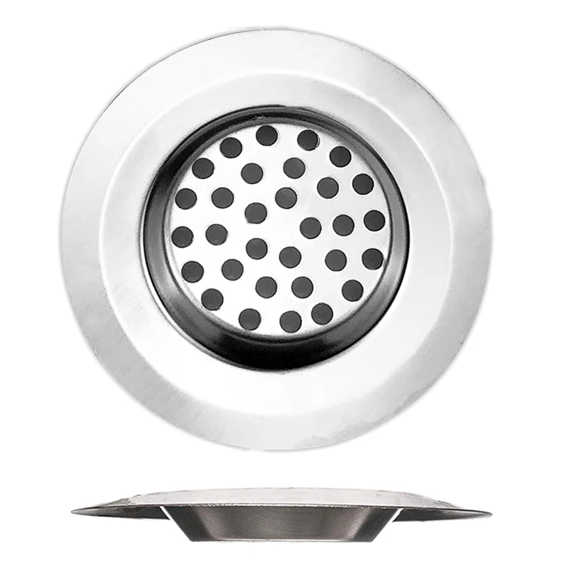 Sink Drain Strainer Removable Stainless Steel Kitchen Sink Strainer Sink Sifter Bathroom Hair Catcher Kitchen Supplies
Sink Drain Strainer Removable Stainless Steel Kitchen Sink Strainer Sink Sifter Bathroom Hair Catcher Kitchen Supplies