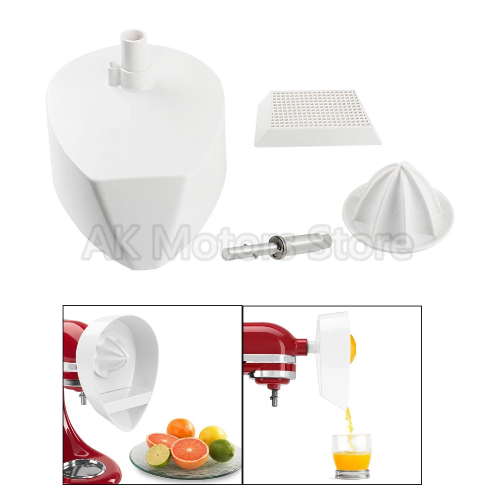 Juice Attachment For Kitchenaid Stand Mixers 4.5QT / 5QT Citrus Orange Lemon Juicer Stand Mixers Attachment
Juice Attachment For Kitchenaid Stand Mixers 4.5QT / 5QT Citrus Orange Lemon Juicer Stand Mixers Attachment