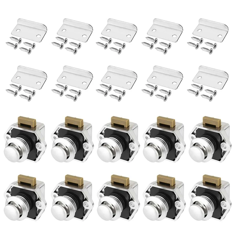 10Pcs Car Push Lock Diameter 20Mm RV Caravan Boat Motor Home Cabinet Drawer Latch Button Locks For Furniture Hardware
10Pcs Car Push Lock Diameter 20Mm RV Caravan Boat Motor Home Cabinet Drawer Latch Button Locks For Furniture Hardware