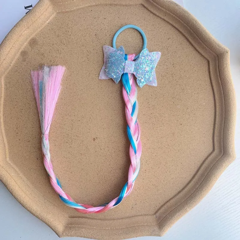 Children Wig Braid Korea Girl Color Bow Hair Circle Long Hair Princess Baby Girls Show Cosplay Hair Accessories Birthday Party
Children Wig Braid Korea Girl Color Bow Hair Circle Long Hair Princess Baby Girls Show Cosplay Hair Accessories Birthday Party