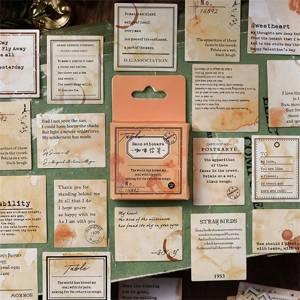46pcs Stationery Album Diary Boxed Flower Label Ticket Mini Stickers Sticker Decorative Stickers Scrapbooking
46pcs Stationery Album Diary Boxed Flower Label Ticket Mini Stickers Sticker Decorative Stickers Scrapbooking