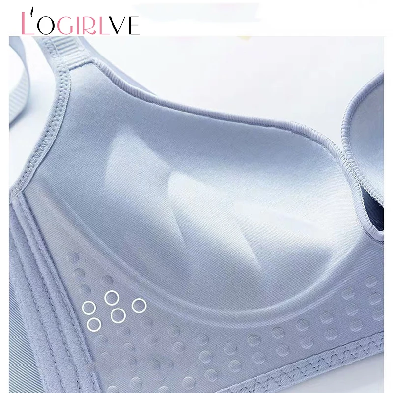 Logirlve Underwear Women's Seamless Sexy Gather And Breathable Anti-Sagging Adjustable Plus Size Bra No Steel Ring Lingerie
Logirlve Underwear Women's Seamless Sexy Gather And Breathable Anti-Sagging Adjustable Plus Size Bra No Steel Ring Lingerie