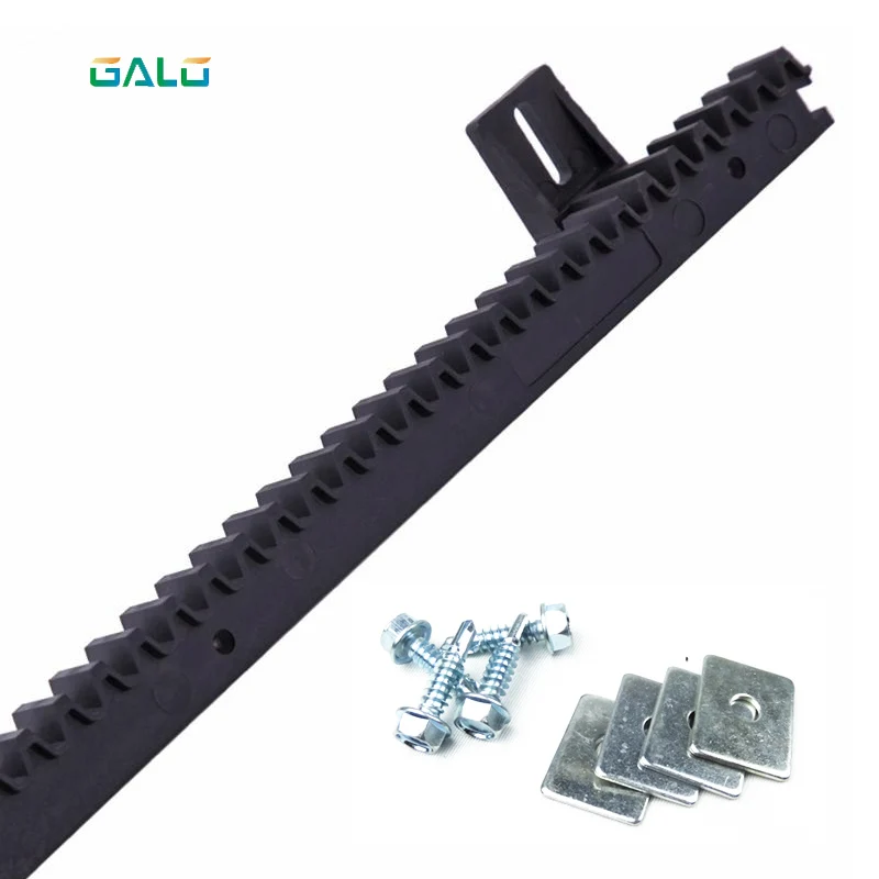 Nylon Gear Rack Rail for AUTO Sliding Gate Opener 1 Meters Per PCS 1 order
Nylon Gear Rack Rail for AUTO Sliding Gate Opener 1 Meters Per PCS 1 order