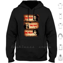 The Good , The Bad , The Drag Hoodies Long Sleeve Horror Picture Show Riff Raff Horror Time Warp Drag