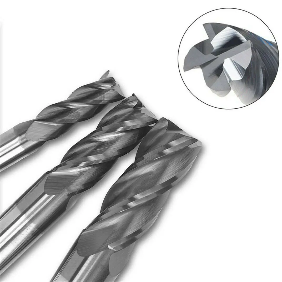 10pcs 4-Flute End Mill Bits HSS CNC Shank Drill Bits Cutter For Aluminum Steel HSS Straight Shank Milling Cutter For Tool Steel
10pcs 4-Flute End Mill Bits HSS CNC Shank Drill Bits Cutter For Aluminum Steel HSS Straight Shank Milling Cutter For Tool Steel
