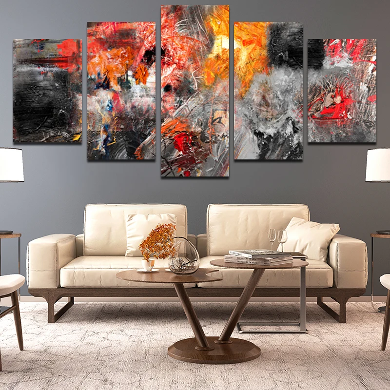 Hd 5 Pieces Graffiti Autumn Artistic Conception Canvas Painting Nordic Colourful Poster and Print for Living Room Decor
Hd 5 Pieces Graffiti Autumn Artistic Conception Canvas Painting Nordic Colourful Poster and Print for Living Room Decor