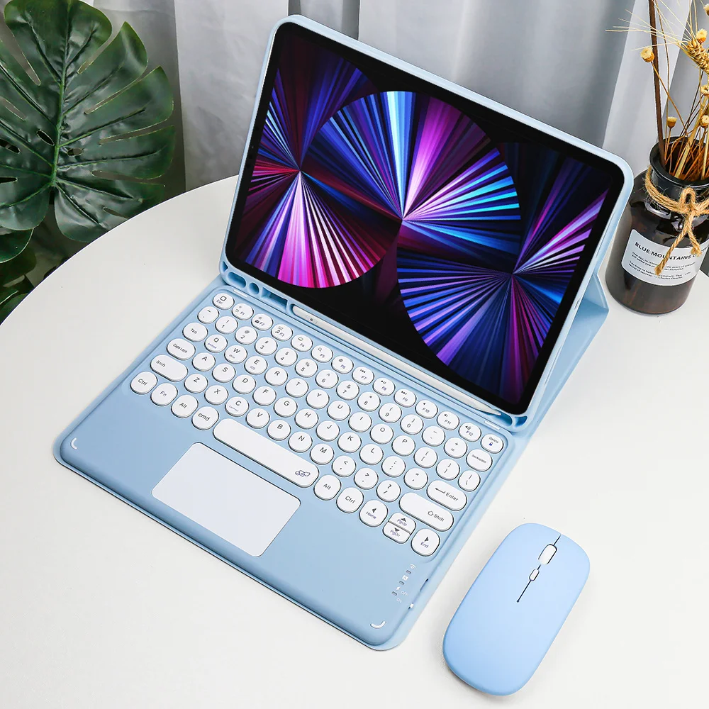 Magic TouchPad Keyboard For iPad 8th Generation Keyboard Case 2020 ipad Air 4 Pencil cases 2021 Pro 11 10.5 9.7 10.2 Mouse Funda
Magic TouchPad Keyboard For iPad 8th Generation Keyboard Case 2020 ipad Air 4 Pencil cases 2021 Pro 11 10.5 9.7 10.2 Mouse Funda