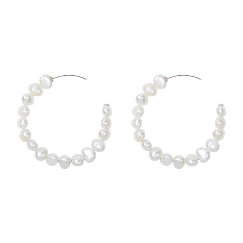 Besimpol Real Natural Freshwater Pearl Earrings Elegant 925 Sterling Silver Pearl Stud Earrings For Women Luxury Fine Jewelry
Besimpol Real Natural Freshwater Pearl Earrings Elegant 925 Sterling Silver Pearl Stud Earrings For Women Luxury Fine Jewelry