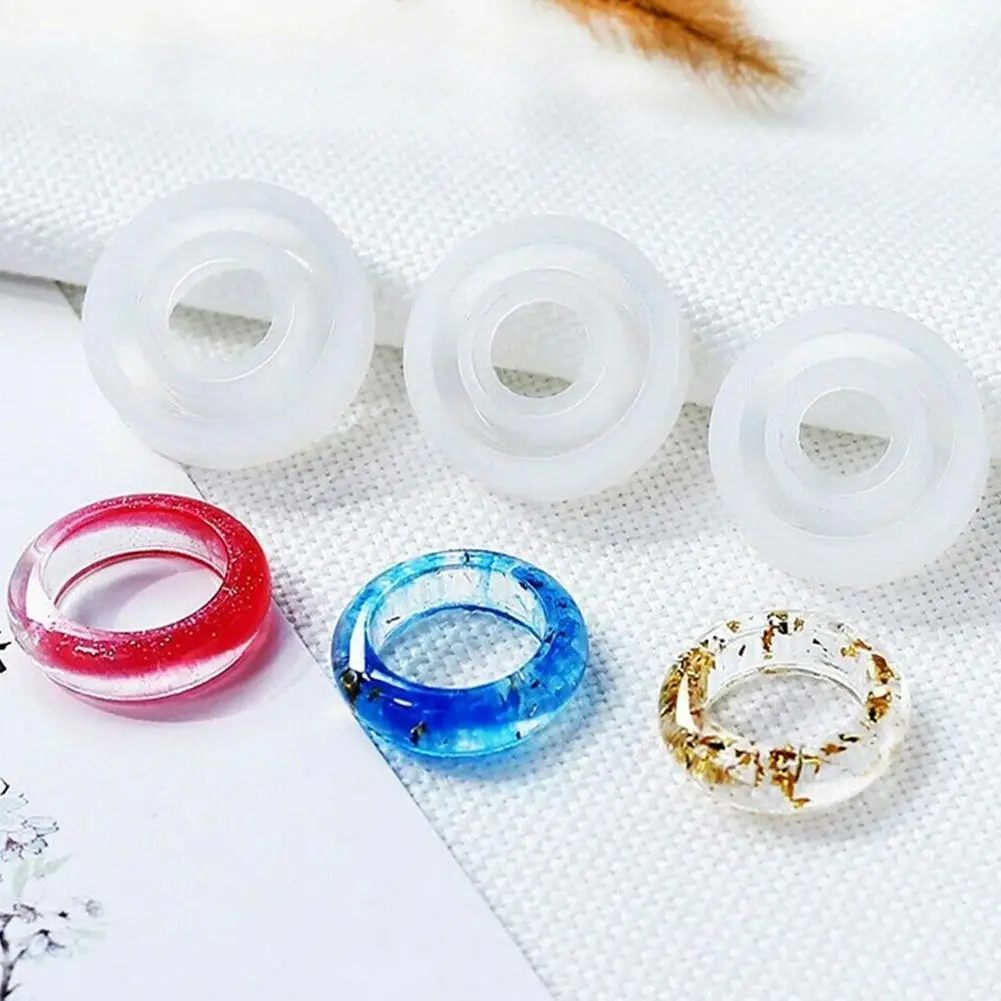 Hole Rings Mold Handmade DIY Making Ring Jewelry Silicone Mold Crystal Epoxy Mould Epoxy Resin For Jewelry Making Tool 
Hole Rings Mold Handmade DIY Making Ring Jewelry Silicone Mold Crystal Epoxy Mould Epoxy Resin For Jewelry Making Tool