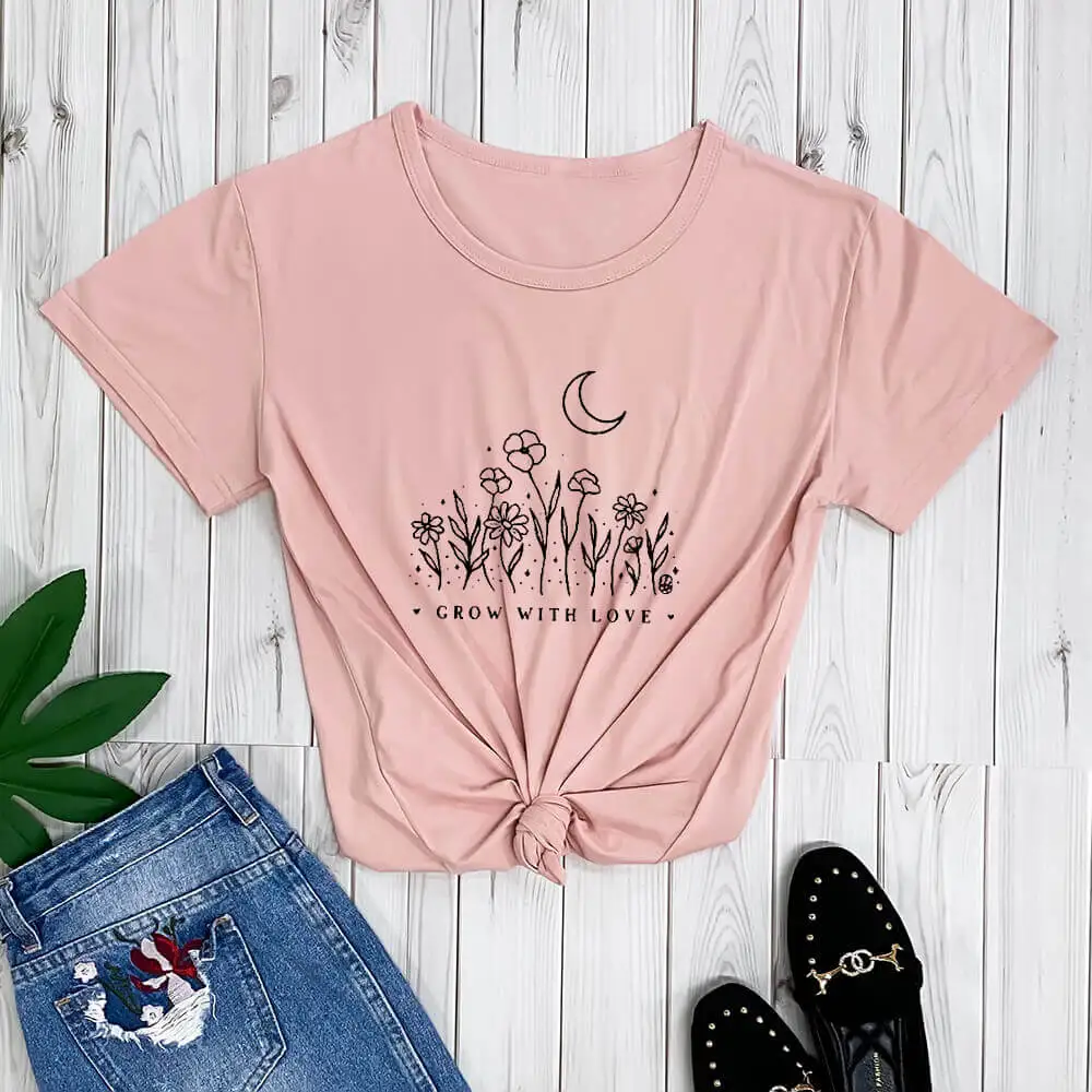 GROW WITH LOVE New Arrival 100%Cotton T Shirt A super soft shirt for those days when your heart could use a little extra love
GROW WITH LOVE New Arrival 100%Cotton T Shirt A super soft shirt for those days when your heart could use a little extra love