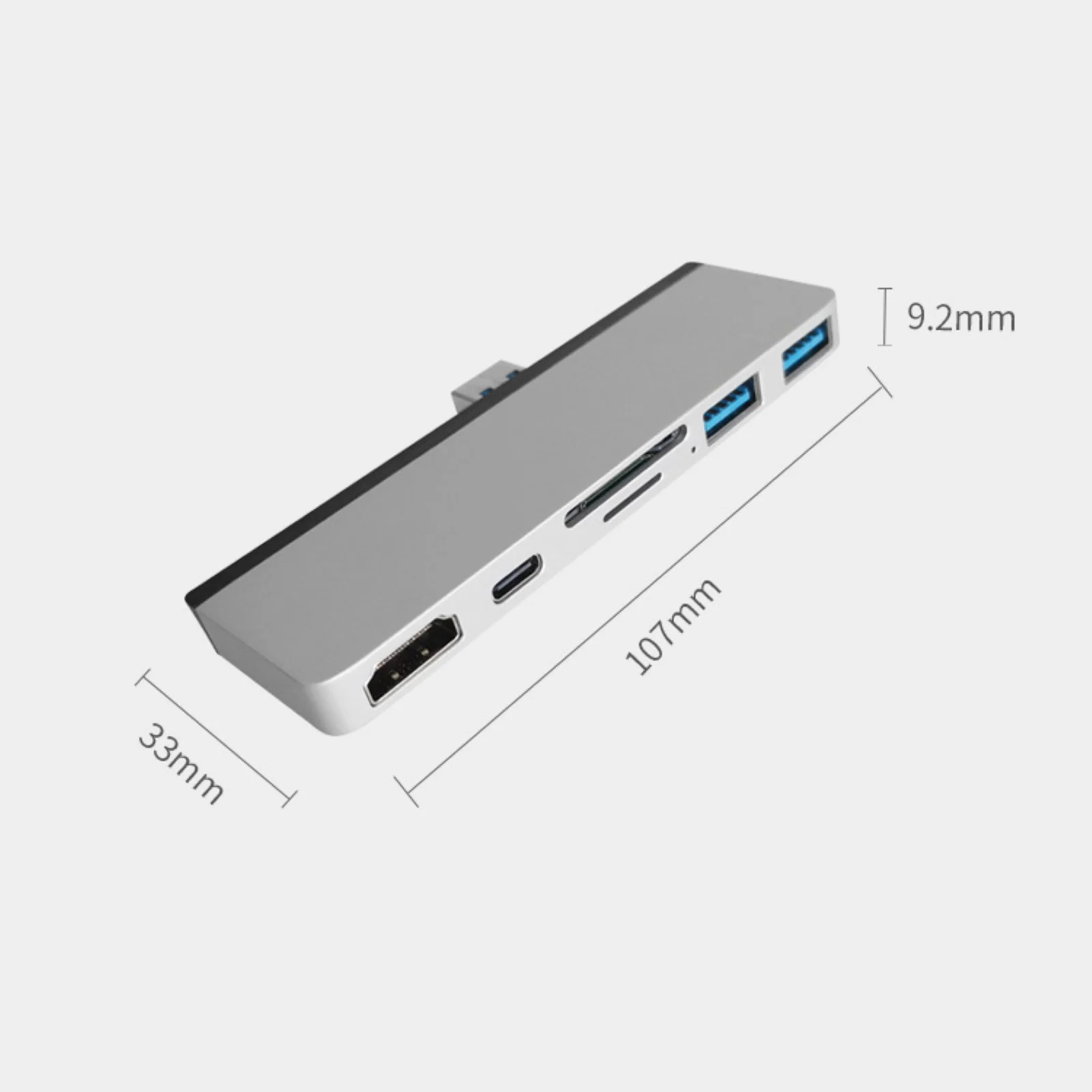 5 in 1 Micro-SD/TF Card Reader USB3.0 Type C Multi-Port Adapter for Surface Pro7 USB C HUB Type C 3.0 HUB Adapter Dock
5 in 1 Micro-SD/TF Card Reader USB3.0 Type C Multi-Port Adapter for Surface Pro7 USB C HUB Type C 3.0 HUB Adapter Dock