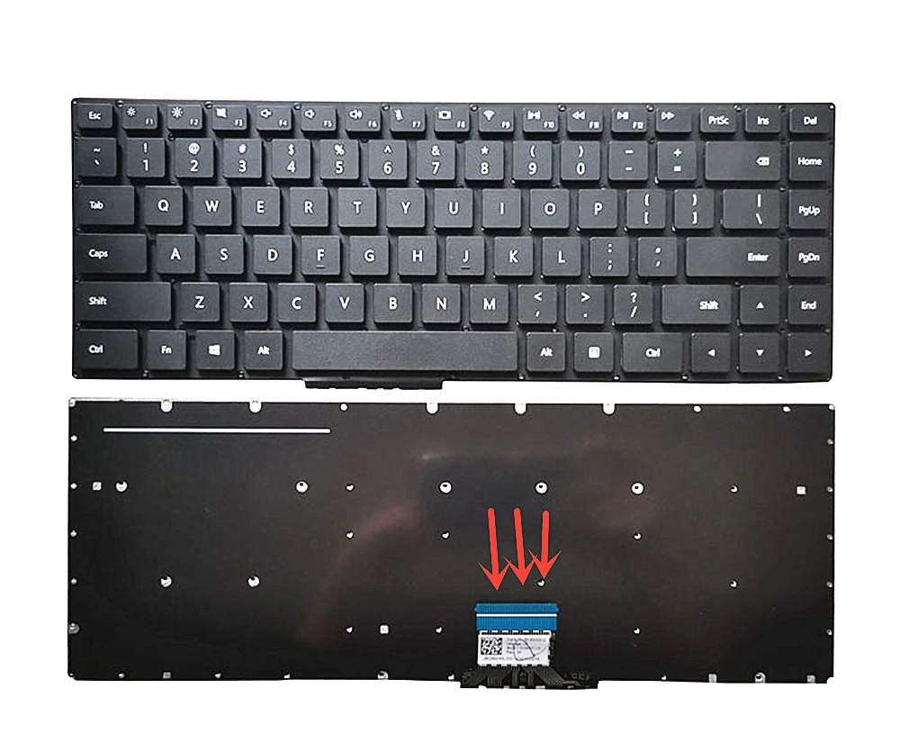 Laptop/notebook US Backlight Keyboard for Huawei MateBook MRC-W50 W60 PL-W19 PL-W09 PL-W29
Laptop/notebook US Backlight Keyboard for Huawei MateBook MRC-W50 W60 PL-W19 PL-W09 PL-W29