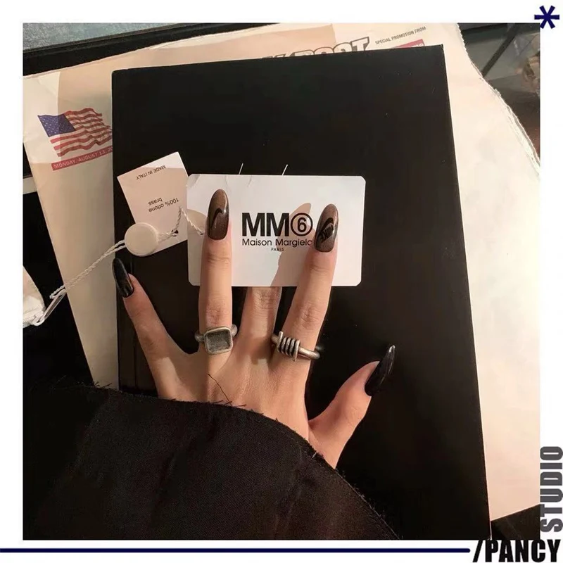 New Style Fashion Ancient Silver Dark Elegant Retro Simple Square Alloy Women's Ring Jewelry Accessories Wholesale
New Style Fashion Ancient Silver Dark Elegant Retro Simple Square Alloy Women's Ring Jewelry Accessories Wholesale