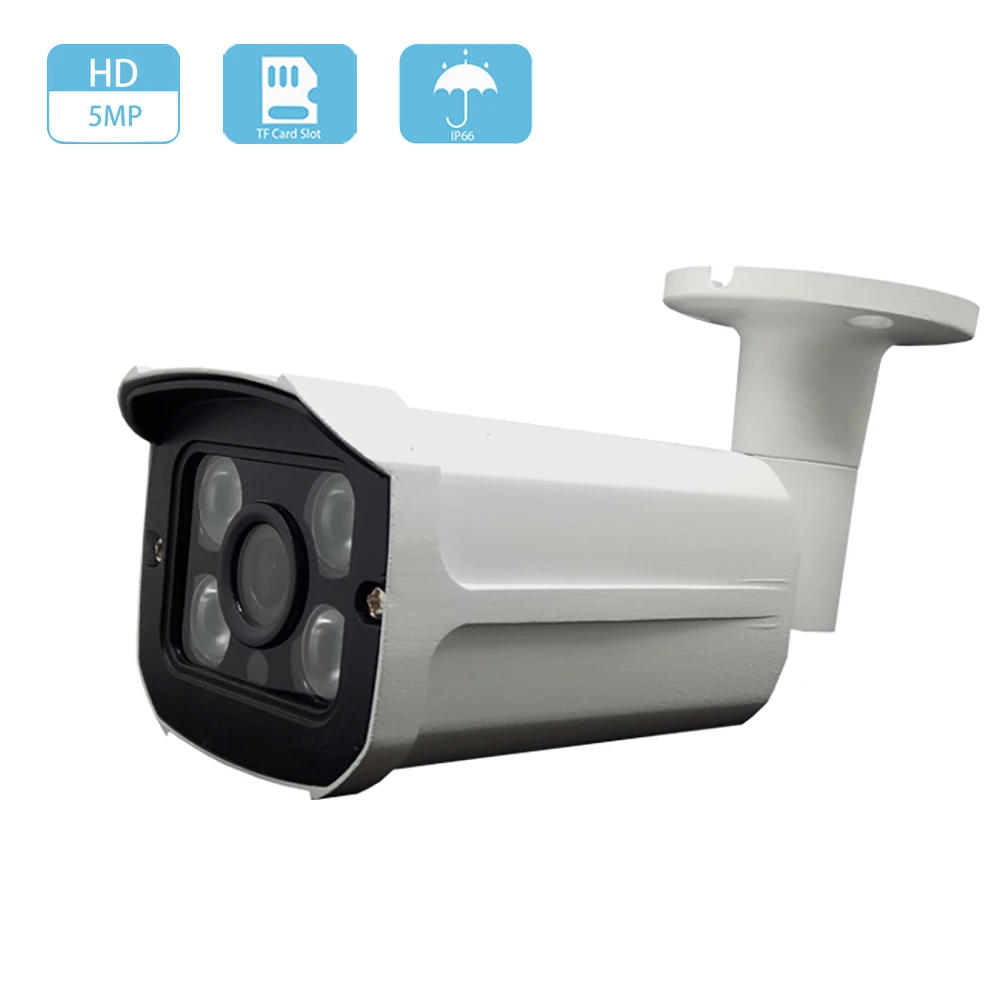 5MP 1920P HD Camera Wired Micro SD Card Slot IP Camera Night Vision Waterproof P2P H.265 Security Video Surveillance CCTV Camera
5MP 1920P HD Camera Wired Micro SD Card Slot IP Camera Night Vision Waterproof P2P H.265 Security Video Surveillance CCTV Camera