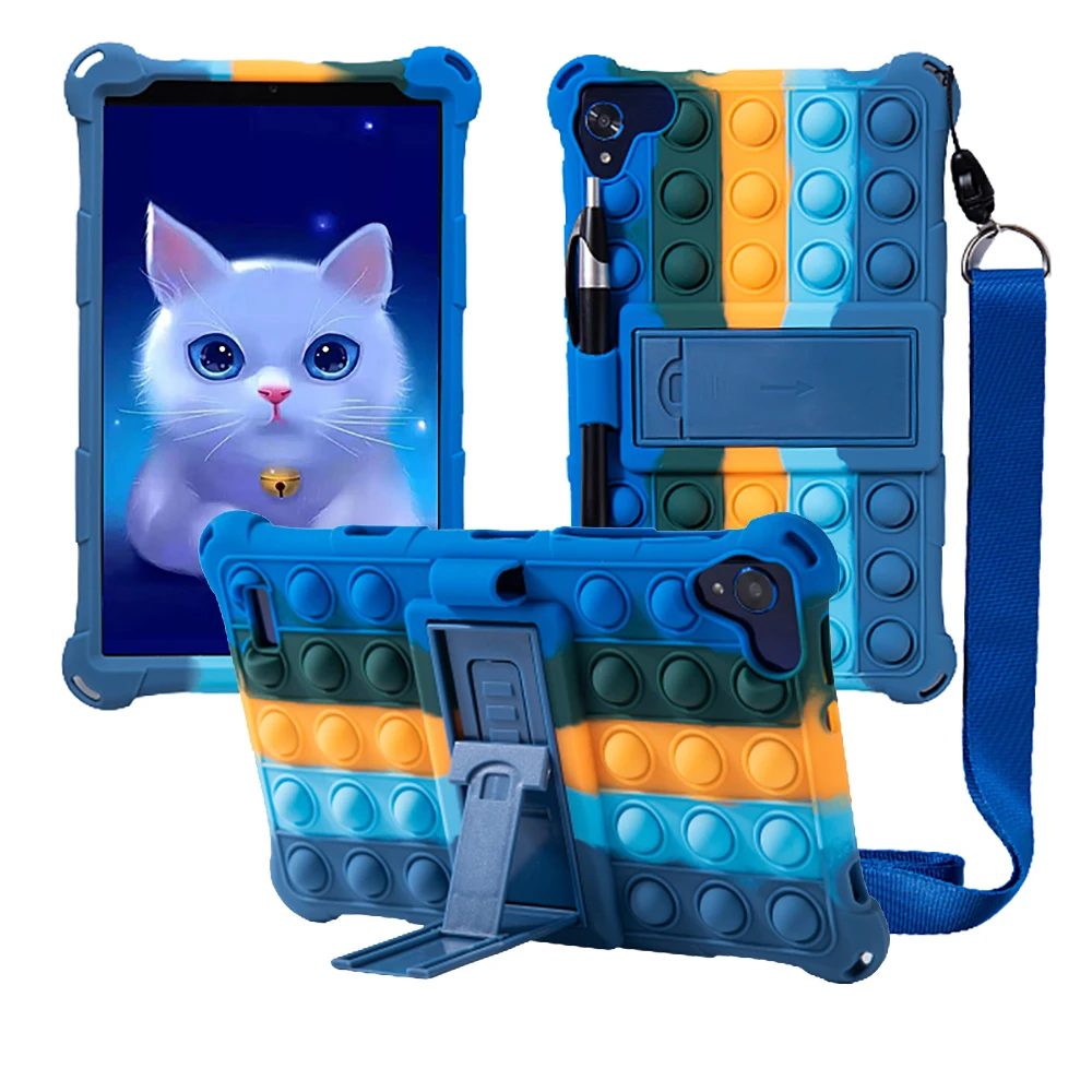 Cover for Samsung GalaxyTab A 8.0 2019 SM-T290,Cute Non-toxic Case for Huawei Mediapad M6 8.4" Soft Silicon Stand Funda+ Strap
Cover for Samsung GalaxyTab A 8.0 2019 SM-T290,Cute Non-toxic Case for Huawei Mediapad M6 8.4" Soft Silicon Stand Funda+ Strap