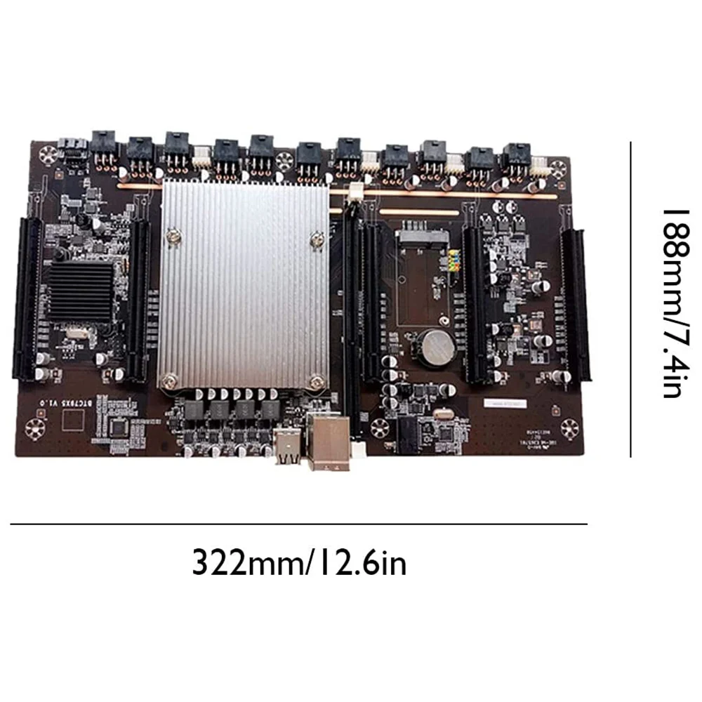 X79-H61 LGA 2011 Mining Motherboard CPU Socket 5 PCIe PCI-E Express 3.0 X8 Slots DDR3 Memory Slot for Mining Support 3060 GPU
X79-H61 LGA 2011 Mining Motherboard CPU Socket 5 PCIe PCI-E Express 3.0 X8 Slots DDR3 Memory Slot for Mining Support 3060 GPU