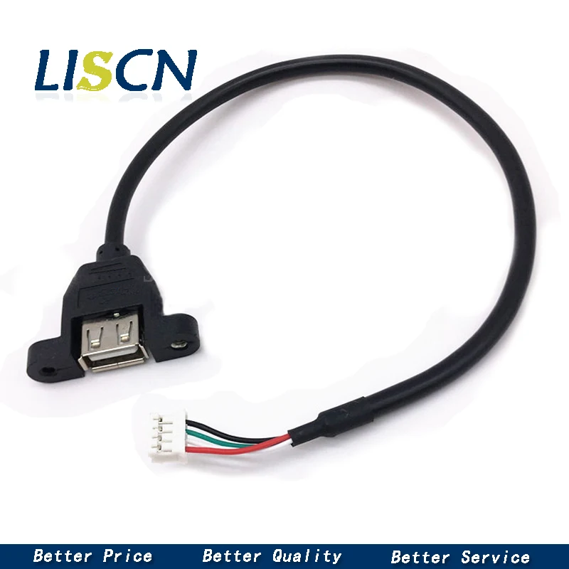 1PCS USB bus with ear to XH2.54/PH2.0 4P/MX1.25/SH1.0 motherboard chassis cable touch screen cable 30CM USB Connecting line
1PCS USB bus with ear to XH2.54/PH2.0 4P/MX1.25/SH1.0 motherboard chassis cable touch screen cable 30CM USB Connecting line
