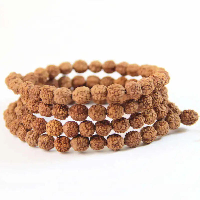 7mm 108PCS Real Natural Rudraksha Bodhi Strand for Making Prayer Meditation Malas Tibetan Buddhist Chakras Rosary TSB0530
7mm 108PCS Real Natural Rudraksha Bodhi Strand for Making Prayer Meditation Malas Tibetan Buddhist Chakras Rosary TSB0530