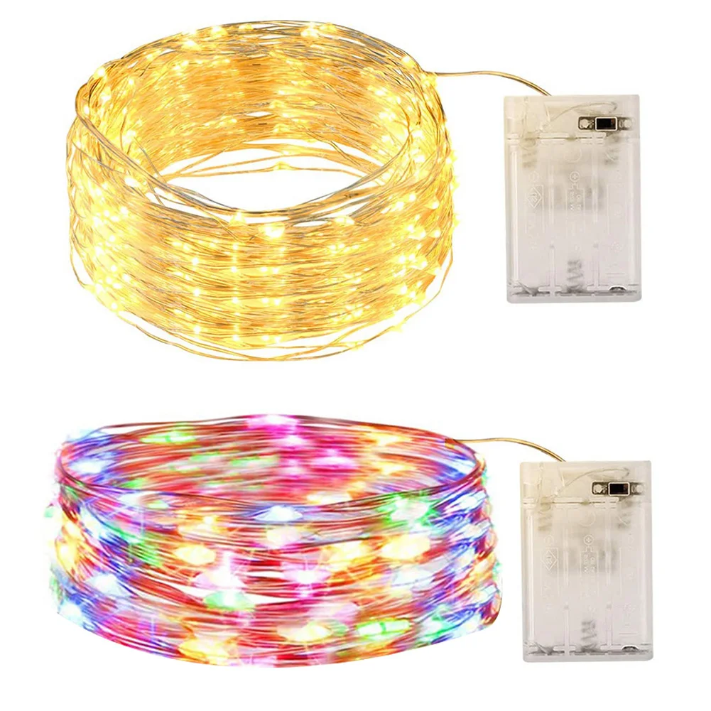 LED Fairy String Light Remote Control Christmas Garland Lamp 2M 5M 10M Copper Wire Waterproof for Wedding Home Party Decoration
LED Fairy String Light Remote Control Christmas Garland Lamp 2M 5M 10M Copper Wire Waterproof for Wedding Home Party Decoration