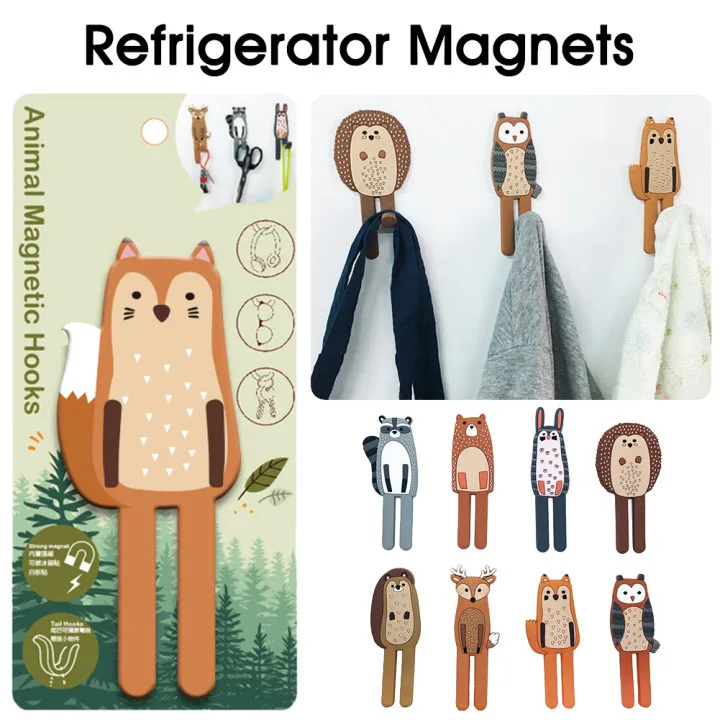 Cute Unique Multifunctional Cute Animals Magnetic Hooks Removable Decorative Magnetic Magnet Hook Refrigerator Magnet Home
Cute Unique Multifunctional Cute Animals Magnetic Hooks Removable Decorative Magnetic Magnet Hook Refrigerator Magnet Home