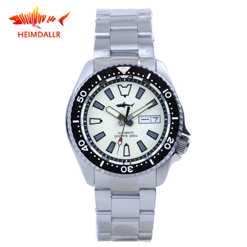 HEIMDALLR SKX007 Men's Diver Watch Vintage Sapphire Luminous 200m Water Resistance Japan NH36A Movement Mechanical Watches
HEIMDALLR SKX007 Men's Diver Watch Vintage Sapphire Luminous 200m Water Resistance Japan NH36A Movement Mechanical Watches