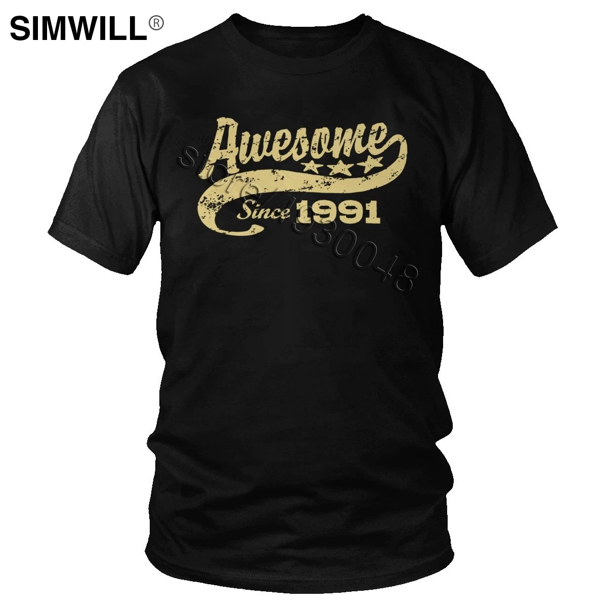 Trendy Men Cotton Tee Awesome Since 1991 Tshirt Short Sleeved 29 Years Old Birthday Gift Print T-Shirt Father's Gift Apparel 
Trendy Men Cotton Tee Awesome Since 1991 Tshirt Short Sleeved 29 Years Old Birthday Gift Print T-Shirt Father's Gift Apparel
