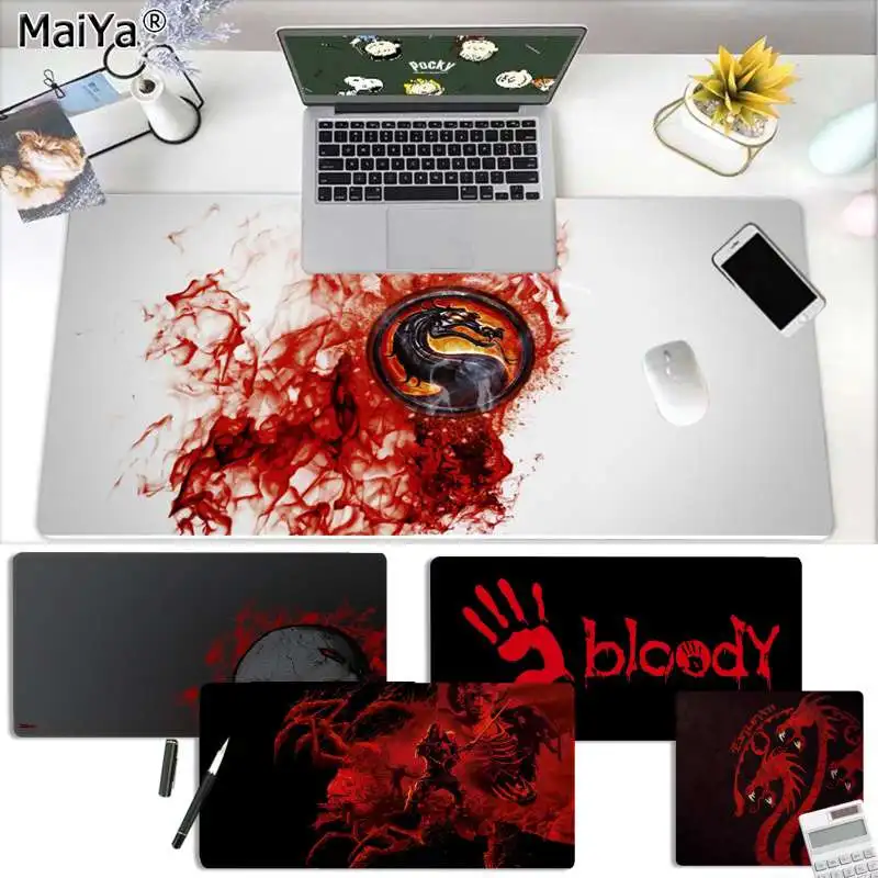 Maiya Your Own Mats bloody Mortal Kombat game Locking Edge Mouse Pad Game Free Shipping Large Mouse Pad Keyboards Mat
Maiya Your Own Mats bloody Mortal Kombat game Locking Edge Mouse Pad Game Free Shipping Large Mouse Pad Keyboards Mat