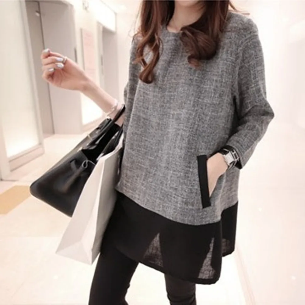 5X 2020 spring and autumn plus size fat catties summer stitching loose dress long sleeve round neck bottoming shirt women
5X 2020 spring and autumn plus size fat catties summer stitching loose dress long sleeve round neck bottoming shirt women