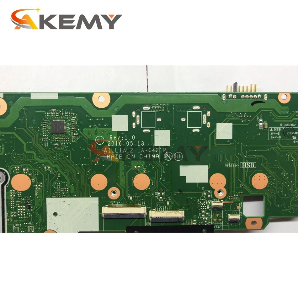Akemy For Lenovo ThinkPad L560 Notebook Motherboard AILL1/L2 LA-C421P CPU I 7 6500 6600U DDR3 100% Test OK
Akemy For Lenovo ThinkPad L560 Notebook Motherboard AILL1/L2 LA-C421P CPU I 7 6500 6600U DDR3 100% Test OK