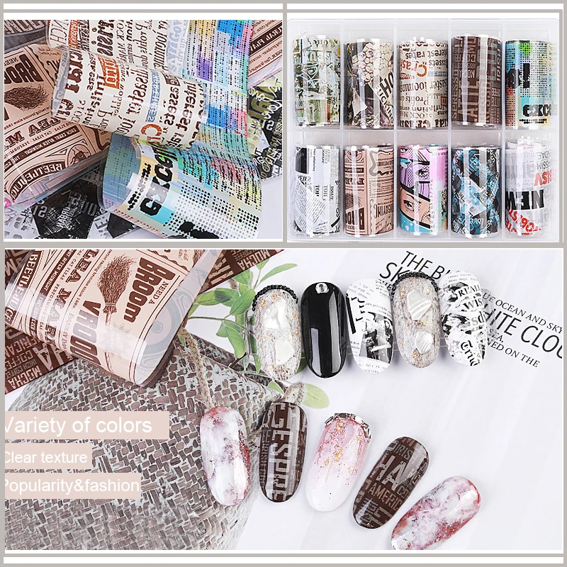 Manicure Nail Foils Nail Art Stickers Decals Christmas Snowflake Retro Letter Transfer Sticker Set
Manicure Nail Foils Nail Art Stickers Decals Christmas Snowflake Retro Letter Transfer Sticker Set