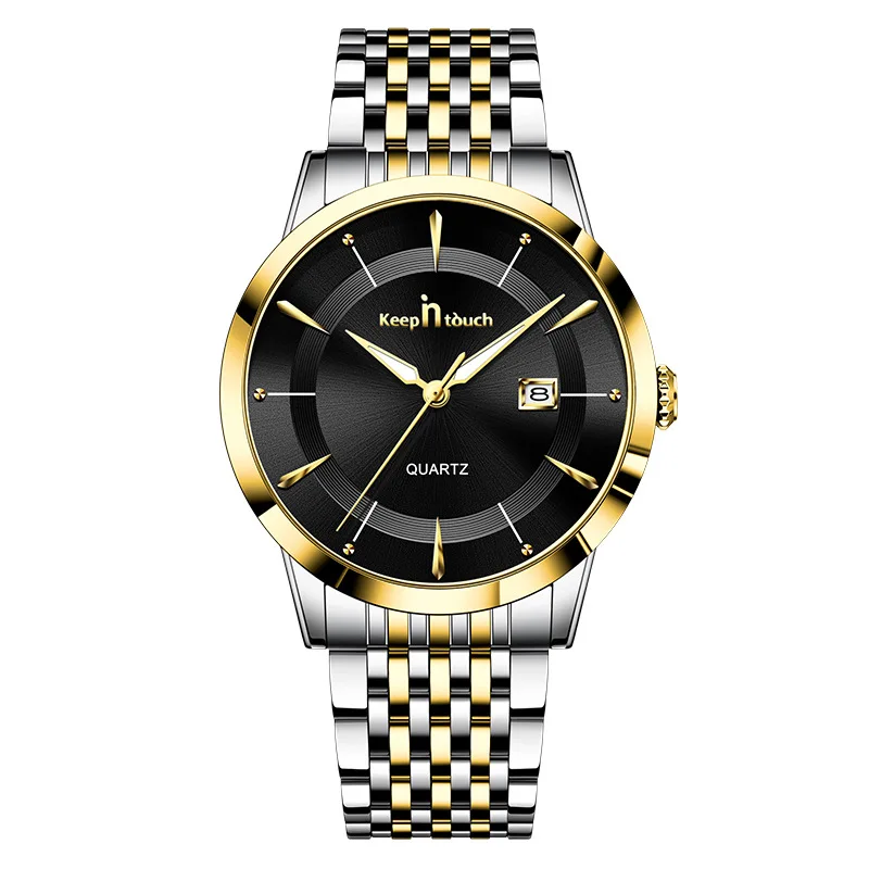Simple Dial Between Golden New Watches Men Luxury Wristwatch Luminous Waterproof Men's Quartz Watch Date Calendar Business Clock
Simple Dial Between Golden New Watches Men Luxury Wristwatch Luminous Waterproof Men's Quartz Watch Date Calendar Business Clock
