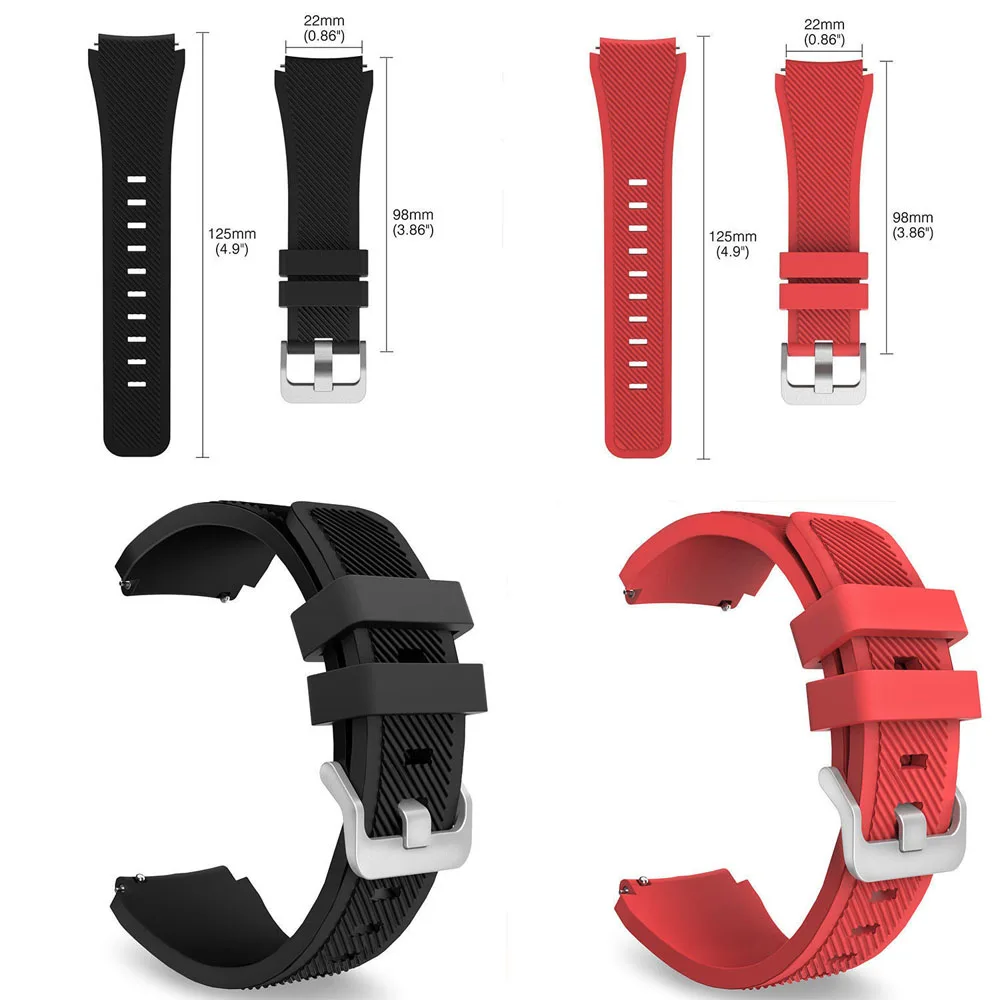 20mm 22mm Sport Watch Strap for Samsung Gear S3 Soft Silicone Watch Band for Galaxy Watch 3 42mm 46mm Active 1 2 Huawei GT2
20mm 22mm Sport Watch Strap for Samsung Gear S3 Soft Silicone Watch Band for Galaxy Watch 3 42mm 46mm Active 1 2 Huawei GT2