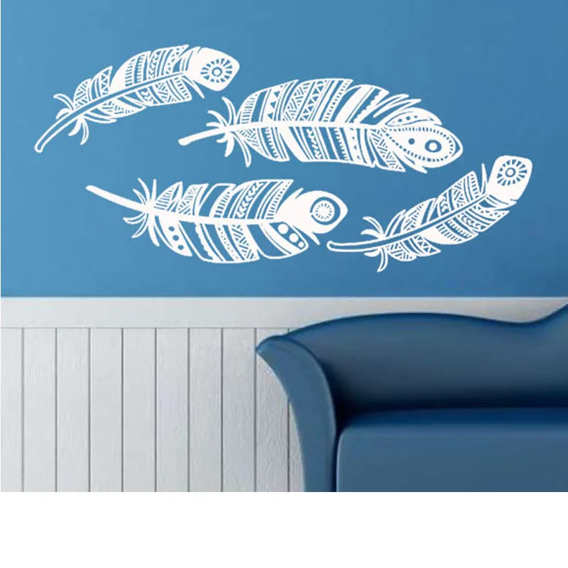 Feathers Tribal Wall Sticker Home Decor Feather Wall Art Murals Design Living Room Bedroom Decals Nursery Kids Room Wallpaper
Feathers Tribal Wall Sticker Home Decor Feather Wall Art Murals Design Living Room Bedroom Decals Nursery Kids Room Wallpaper
