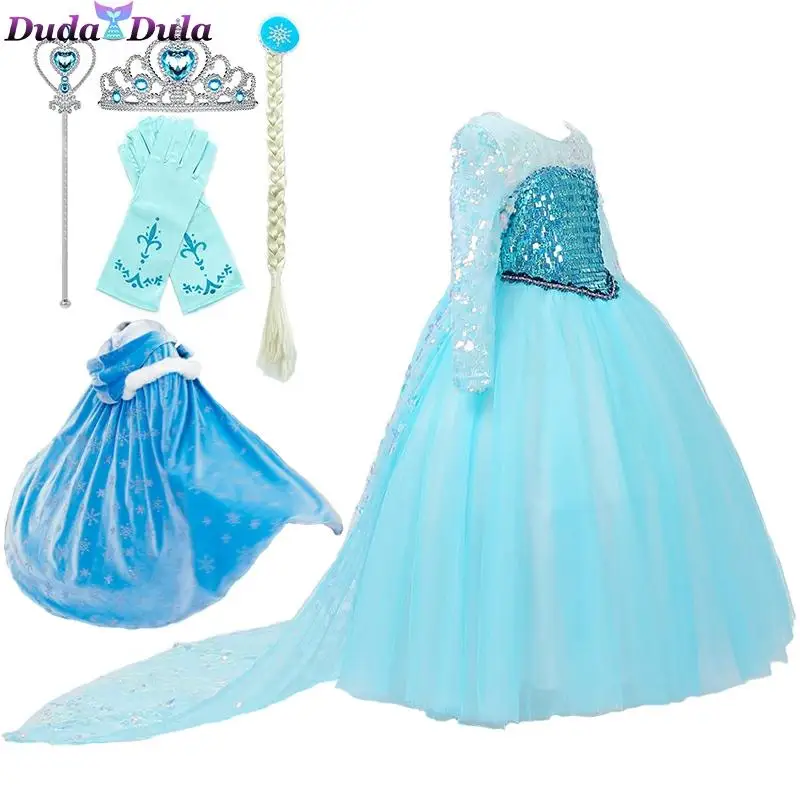 Girl Dress Summer Baby Kids Clothes Princess Dress Snow Queen Cosplay Costume Party Birthday Children Clothing Dresses For Girls
Girl Dress Summer Baby Kids Clothes Princess Dress Snow Queen Cosplay Costume Party Birthday Children Clothing Dresses For Girls