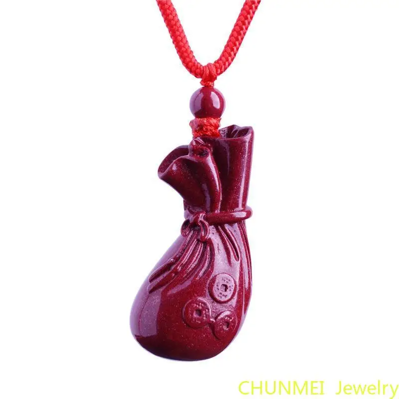 Genuine Natural Cinnabar Money Bag Fortune Bag Fortune Collection Blessing Pendant Safety Amulet 96 Imperial Purple Gold Sand
Genuine Natural Cinnabar Money Bag Fortune Bag Fortune Collection Blessing Pendant Safety Amulet 96 Imperial Purple Gold Sand