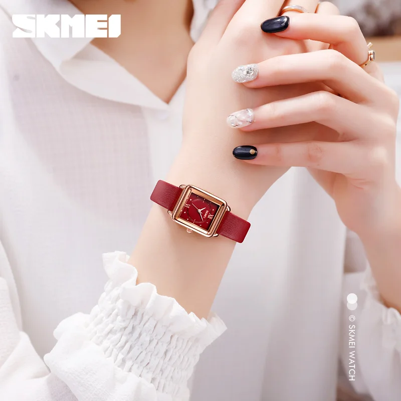 SKMEI Top Luxury Quartz WristWatch Women's Fashion Leather Belt Ladies Watches Casual Waterproof Analog Quartz Wrist Watch Mujer
SKMEI Top Luxury Quartz WristWatch Women's Fashion Leather Belt Ladies Watches Casual Waterproof Analog Quartz Wrist Watch Mujer