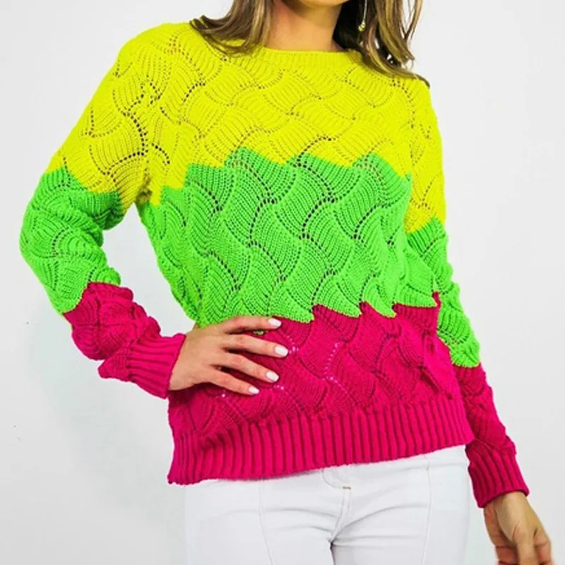 New Hollow Out Panelled Pullovers Women's Sweater O-neck Criss Cross Knitted Sweater Female 2022 Ladies Autumn Jumper
New Hollow Out Panelled Pullovers Women's Sweater O-neck Criss Cross Knitted Sweater Female 2022 Ladies Autumn Jumper