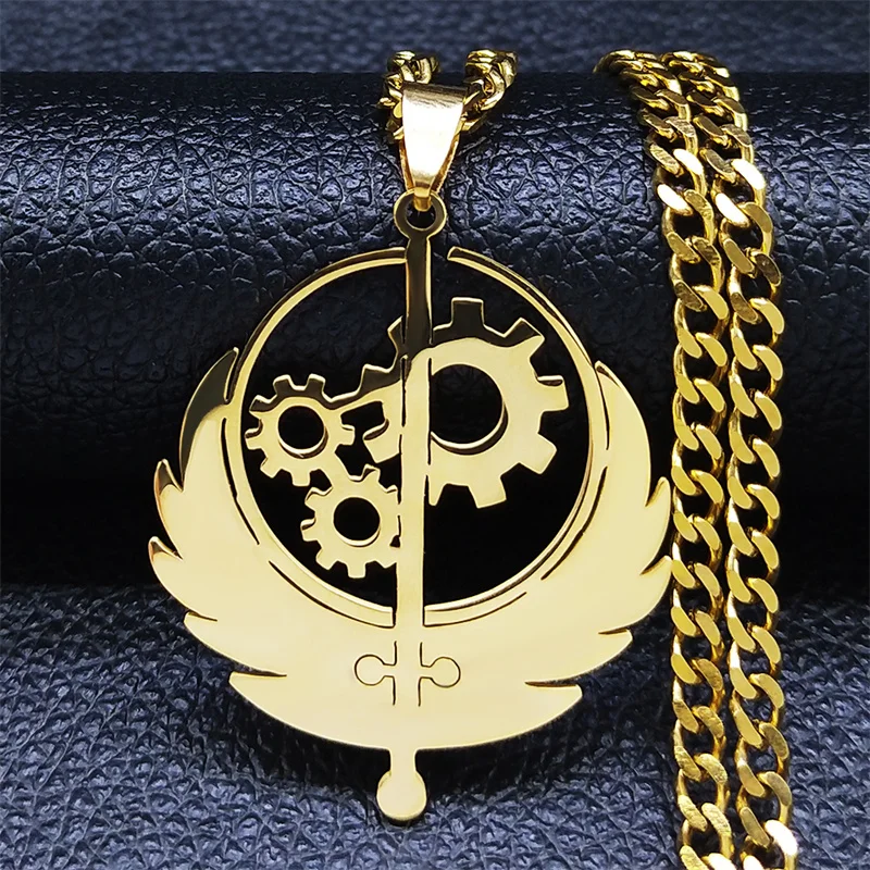 Band Brotherhood of Stainless Steel Fallout Keychain Men Music Patch Game Flag keychains Gold Color Jewelry pendentifs N3000S06
Band Brotherhood of Stainless Steel Fallout Keychain Men Music Patch Game Flag keychains Gold Color Jewelry pendentifs N3000S06