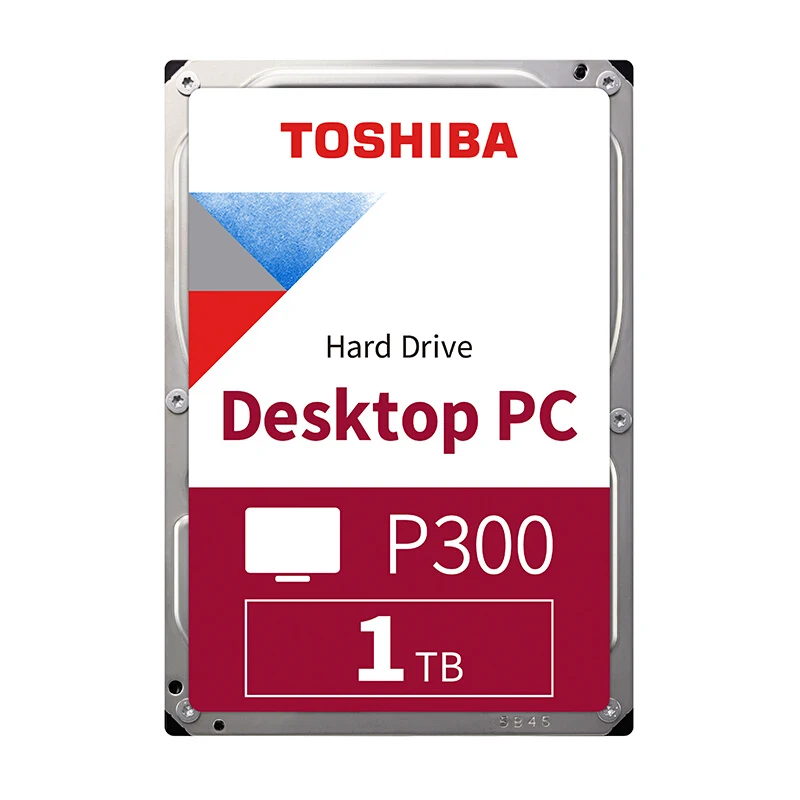

Brand New Toshiba 1TB Desktop Mechanical Hard Disk 64MB 7200RPM SATA Interface P300 Series 3.5-Inch HDD PC Hard Drives (HDWD110)