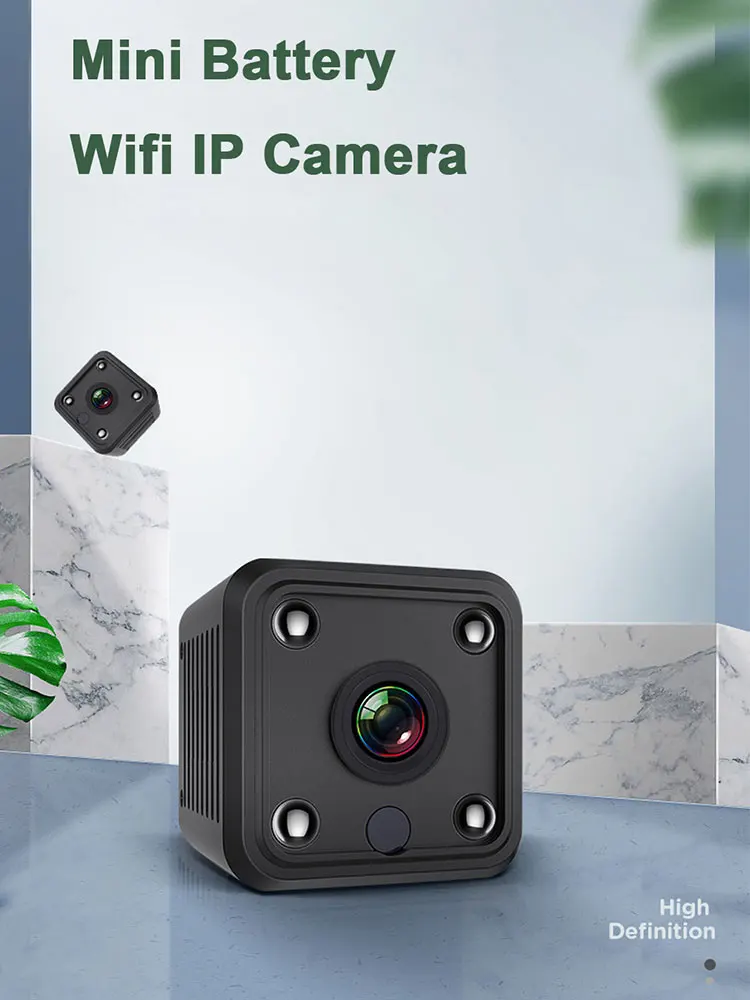 1080P HD MNI IP P2P камера Маленькая микро Обнаружение движения ночное видение домашний