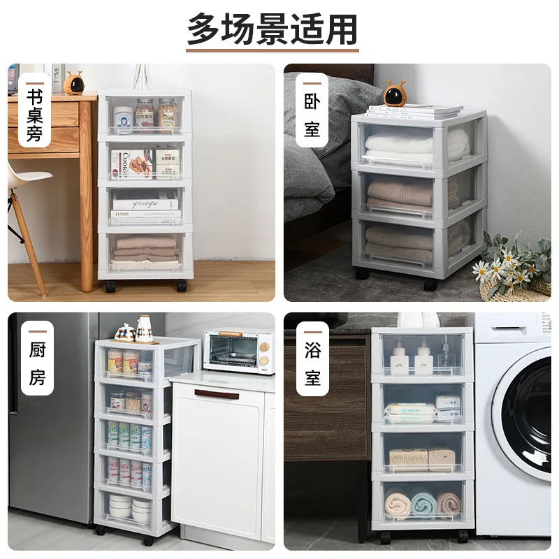 Office storage cabinet transparent multi-layer snack cabinet bedroom shelf drawer type drawer gap plastic storage cabinet
Office storage cabinet transparent multi-layer snack cabinet bedroom shelf drawer type drawer gap plastic storage cabinet