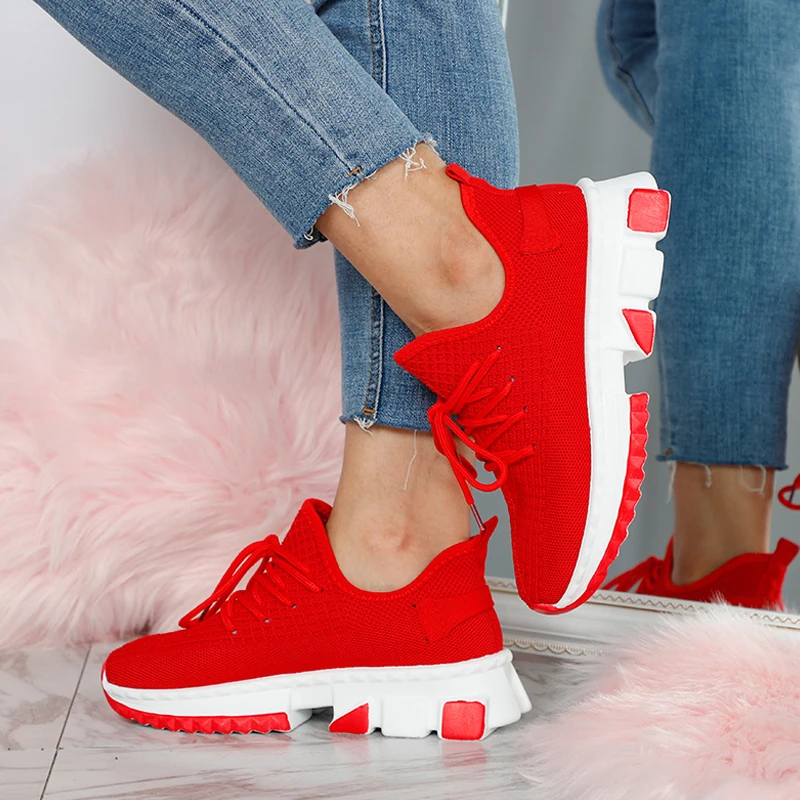 Женская обувь на шнуровке; Туфли с подошвой из вулканизированной резины на плоской платформе; Удобная сетчатая трикотажная спортивная женс...
Женская обувь на шнуровке; Туфли с подошвой из вулканизированной резины на плоской платформе; Удобная сетчатая трикотажная спортивная женс...