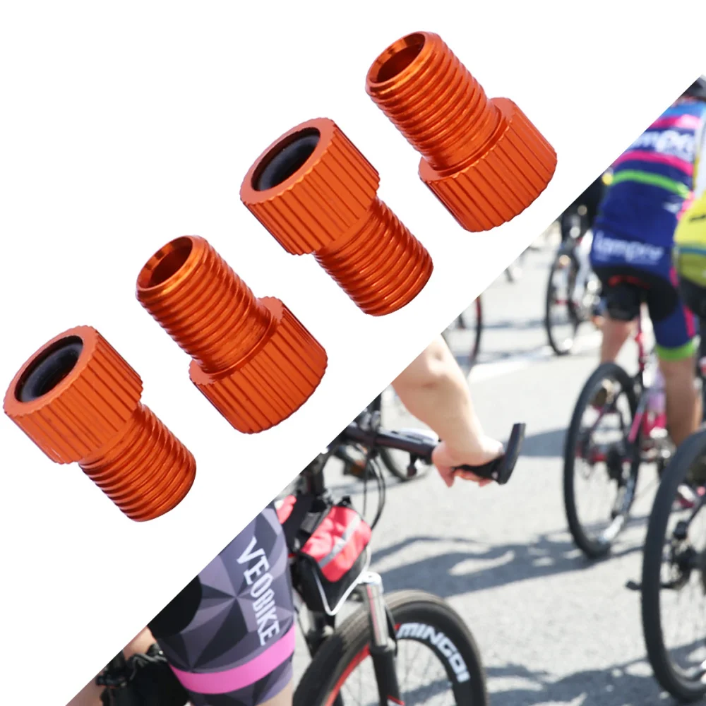 4 PCS Aluminum Alloy French Presta to Schrader Adapters Converters MTB Road Bike Mountain Bike Tube Pump Air Compressor
4 PCS Aluminum Alloy French Presta to Schrader Adapters Converters MTB Road Bike Mountain Bike Tube Pump Air Compressor