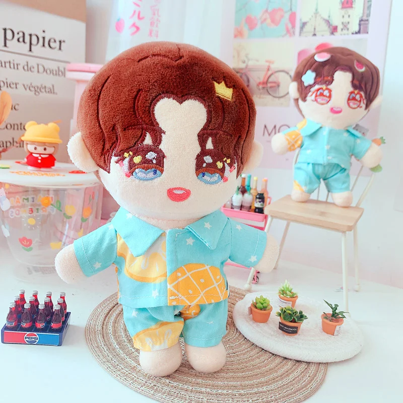 20cm Doll Love Bean Star Doll Clothes Pineapple Orange Shirt Shorts Suit Christmas Gifts
20cm Doll Love Bean Star Doll Clothes Pineapple Orange Shirt Shorts Suit Christmas Gifts